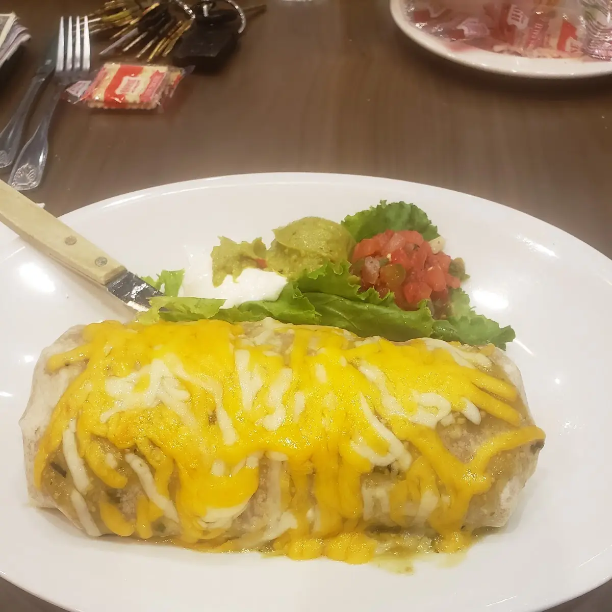 Chile Verde Burrito