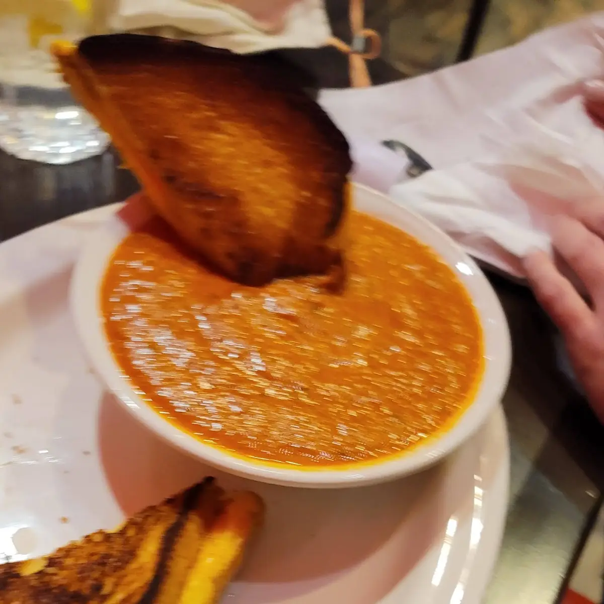 Grilled Cheese & Tomato Bisque
