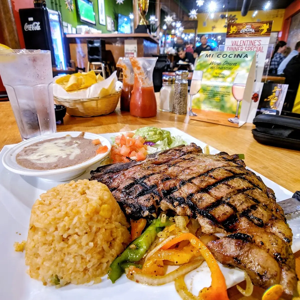 Rice & Refried Beans