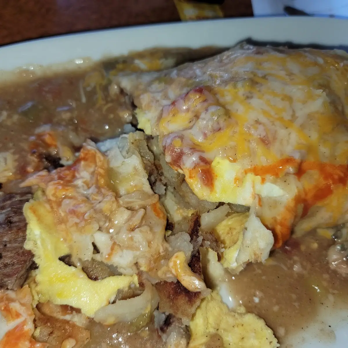 Sirloin Steak Breakfast Burrito
