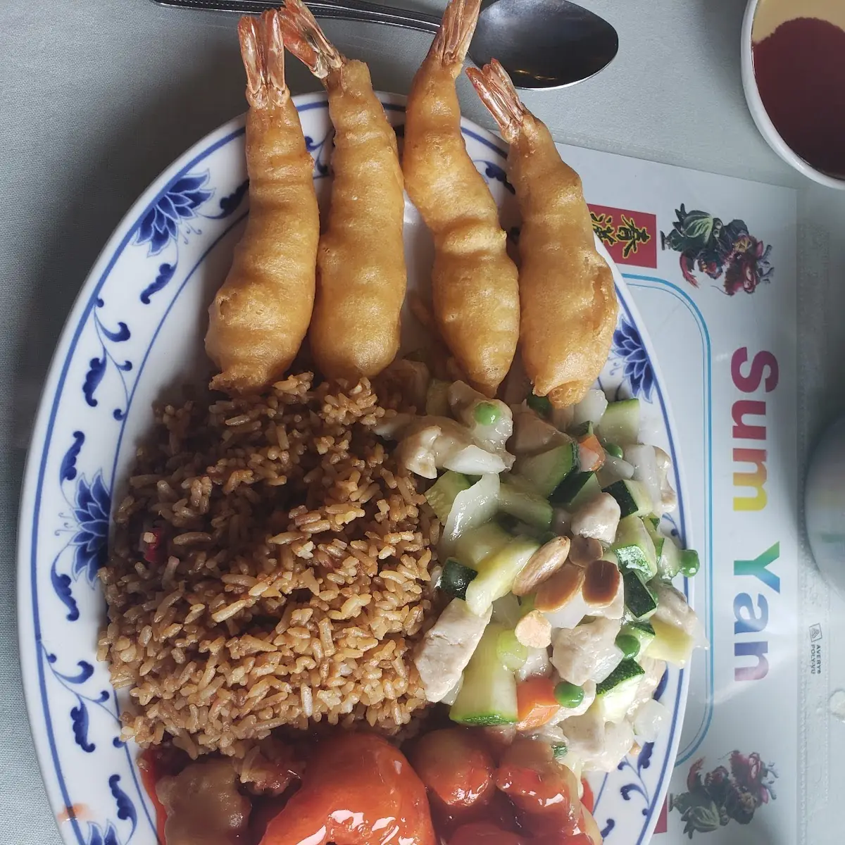 Sweet & Sour Chicken & Fried Rice