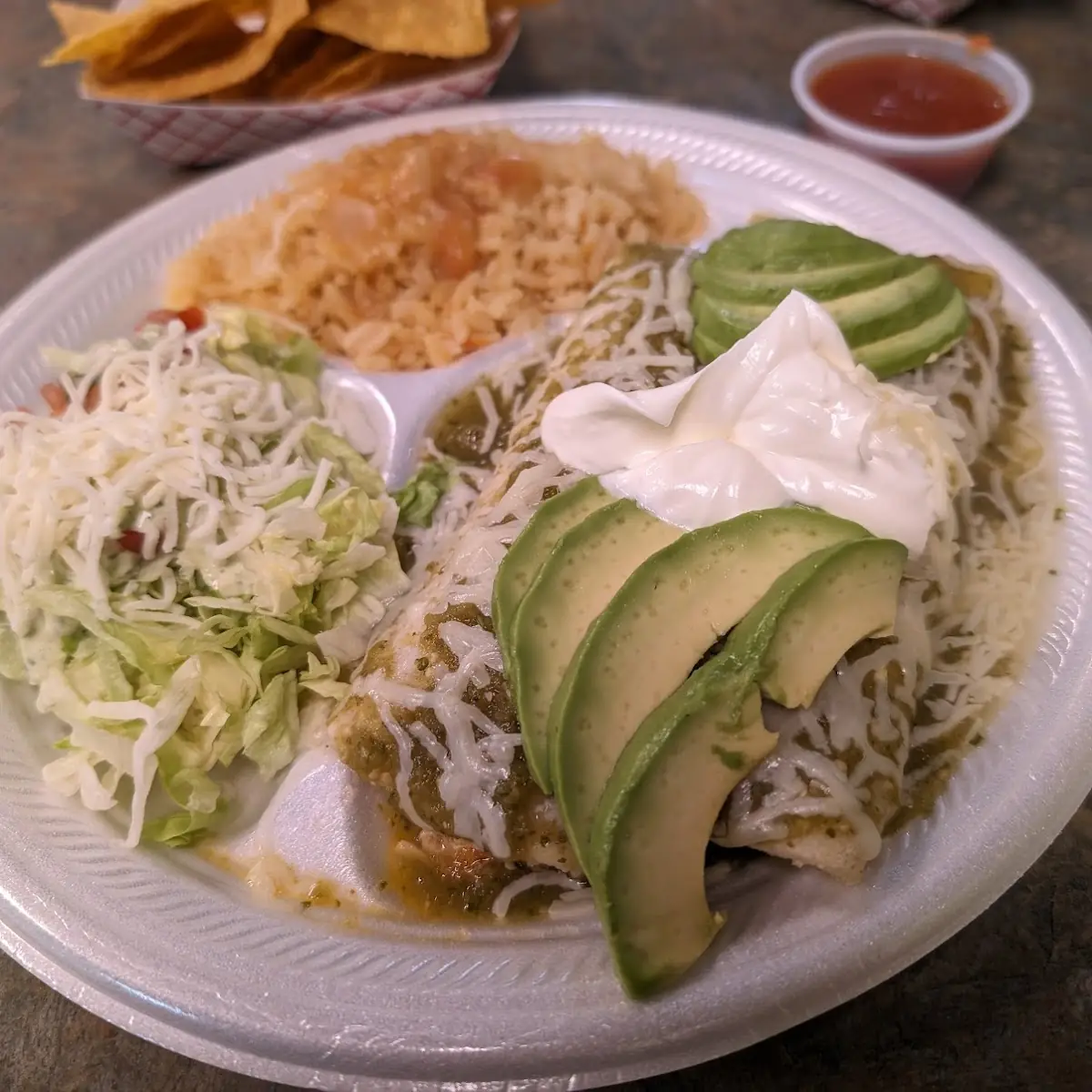 Enchiladas Suizas