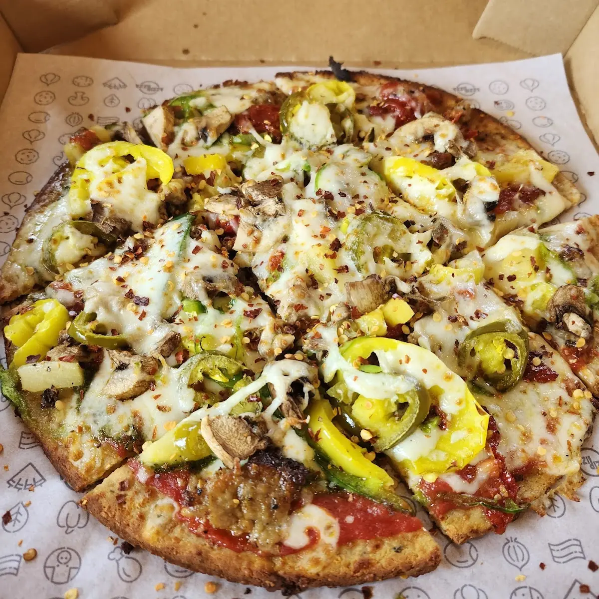 Cauliflower Crust Pizza