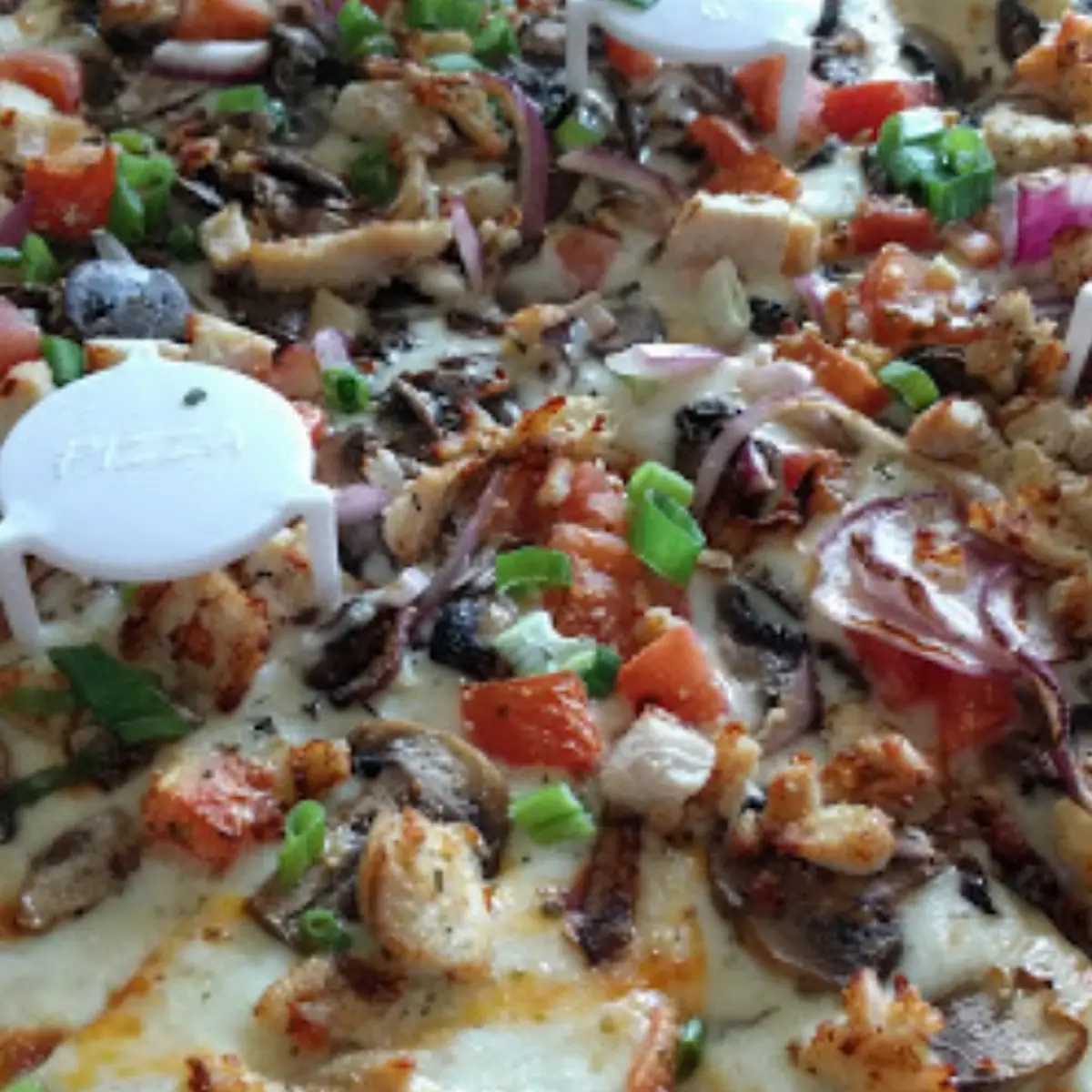 Chicken Bacon Ranch Pizza Carbonara