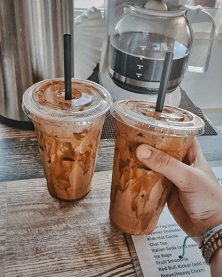 Iced Caramel Macchiatos
