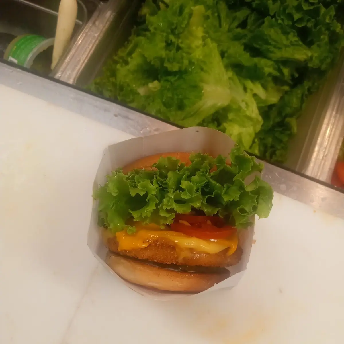 Fire Chicken Sandwich