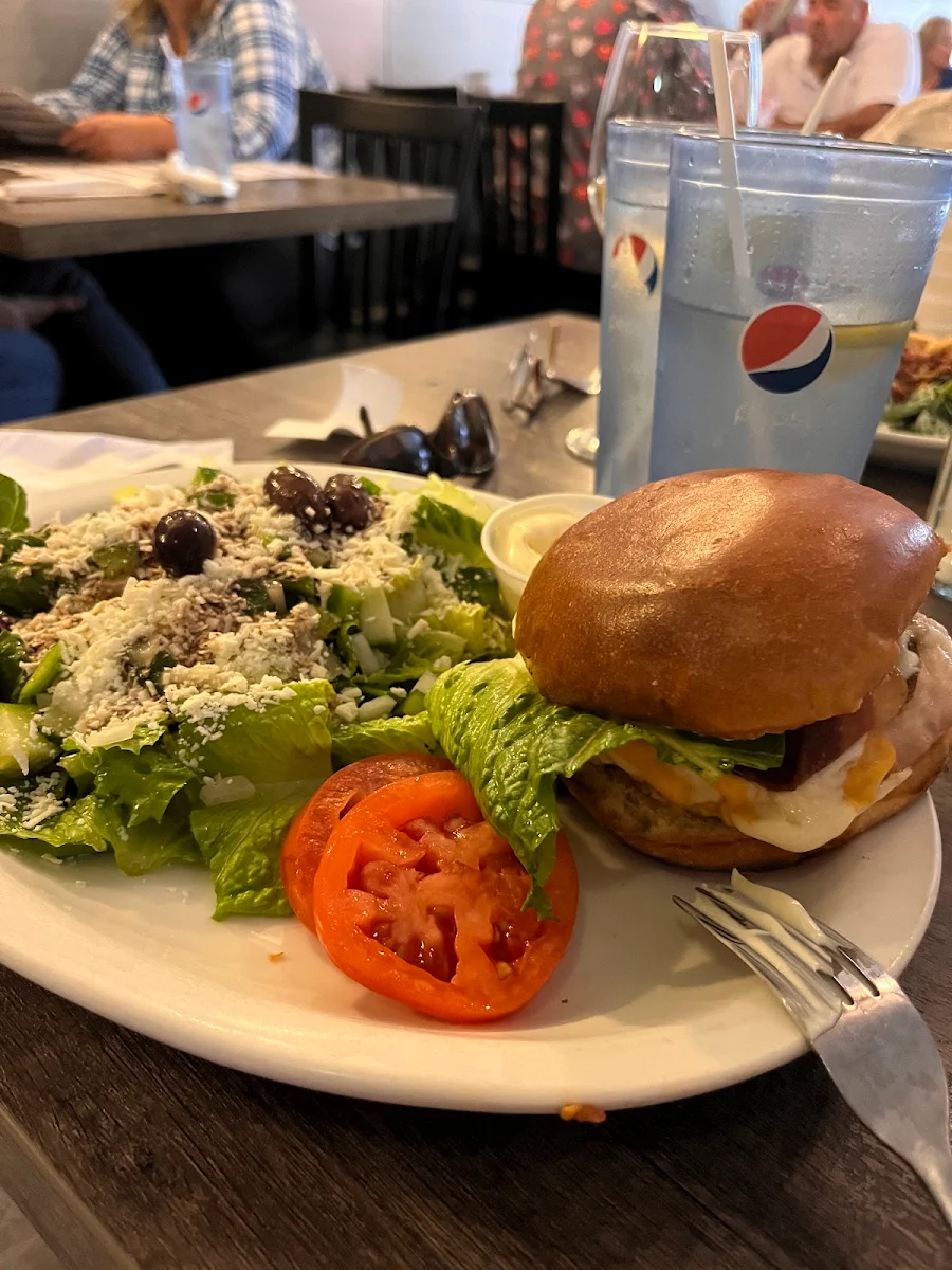 Grilled Chicken Bacon Cheddar Melt, Phil's Family Restaurant