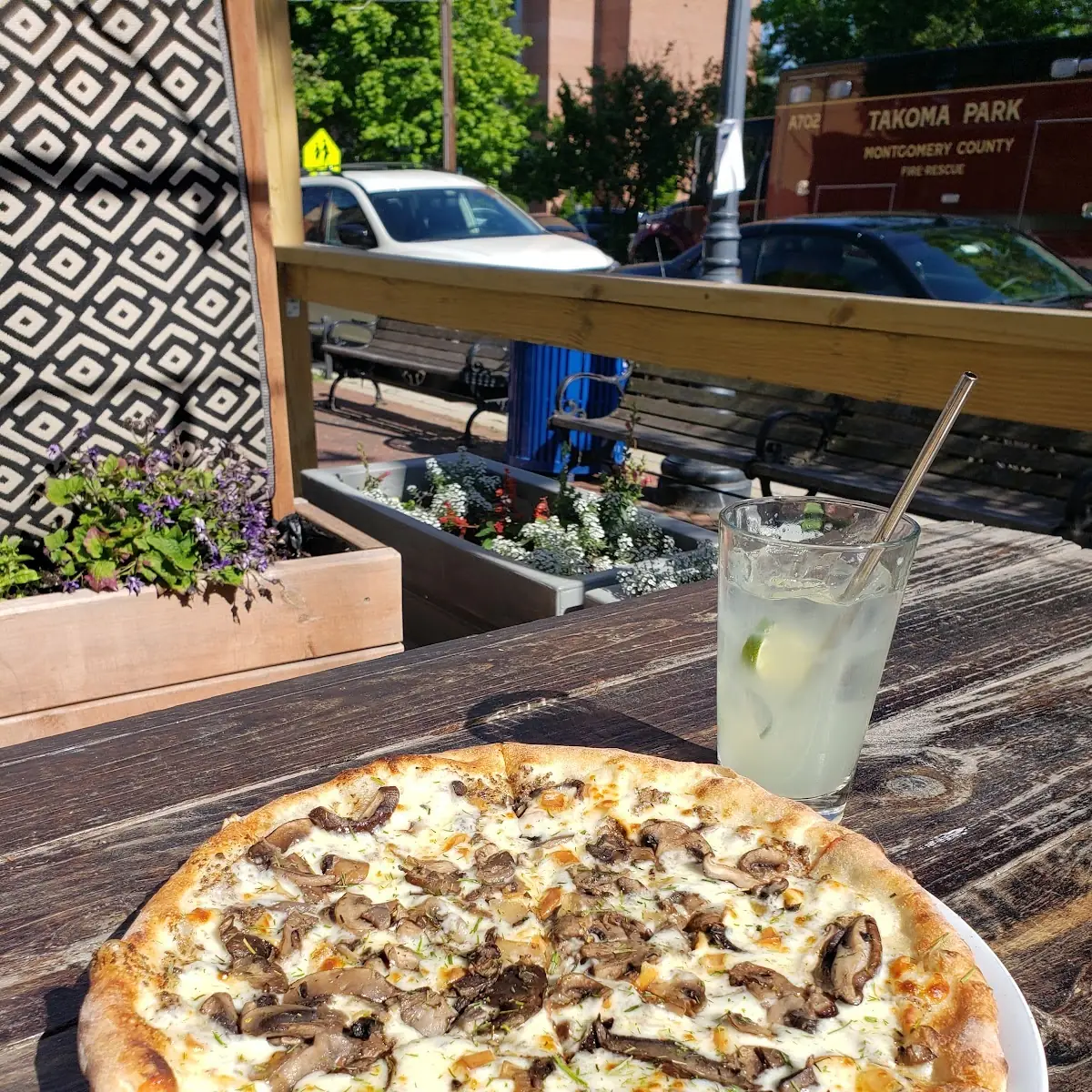 Wild Mushroom Pizza
