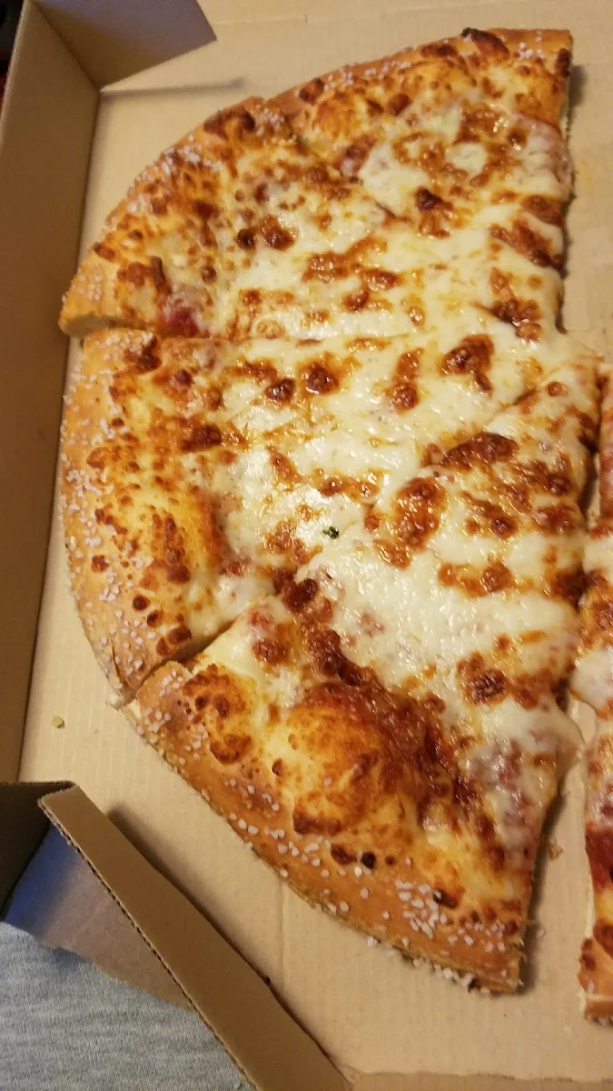 Pretzel Crust Cheese Pizza