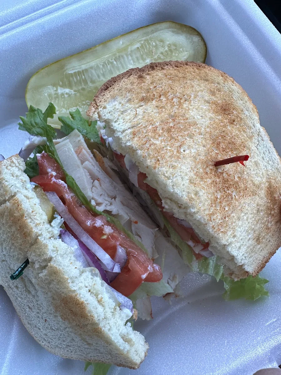 8 Oz Soup with 1 2 Salad Sandwich