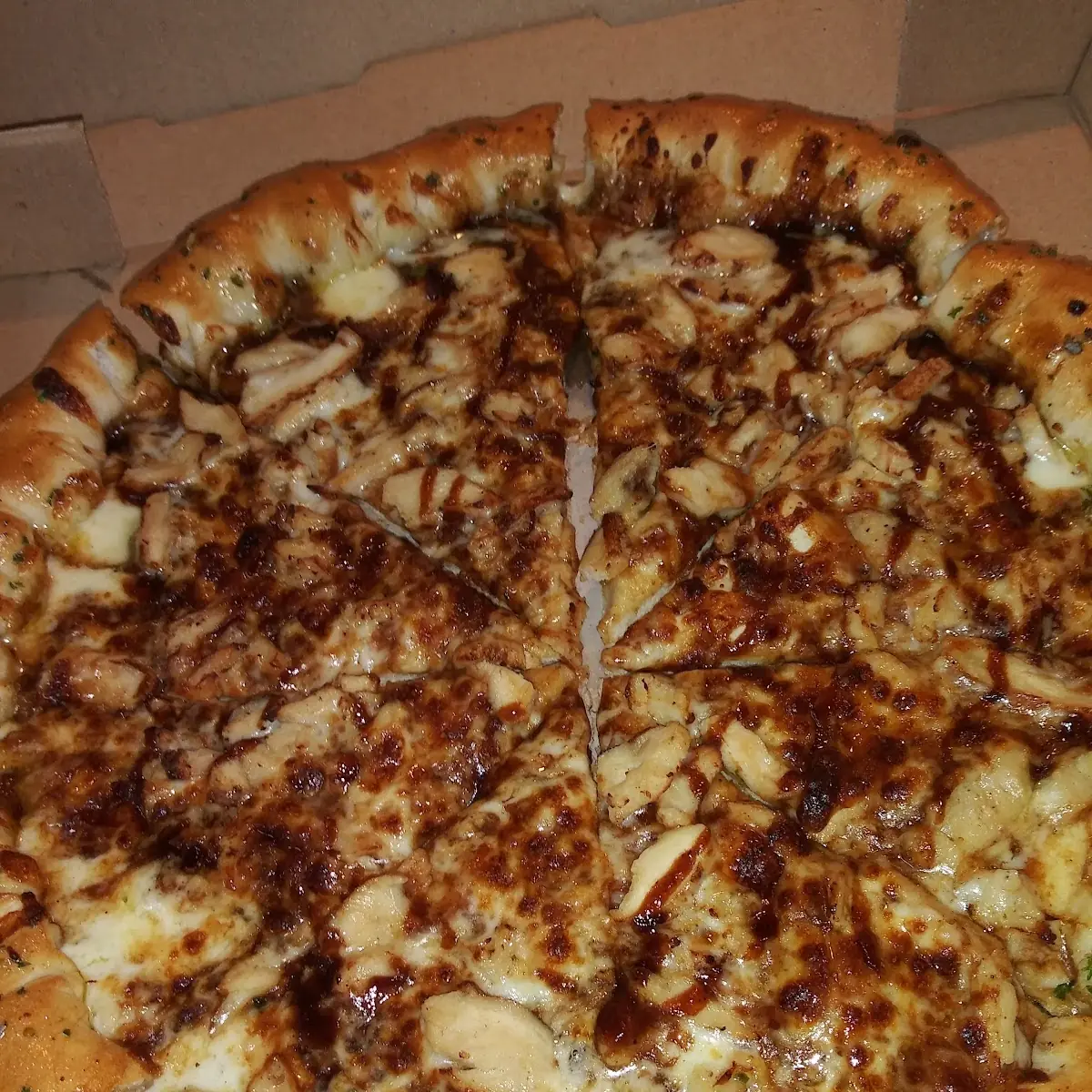 Buffalo Chicken Bacon Ranch Pizza