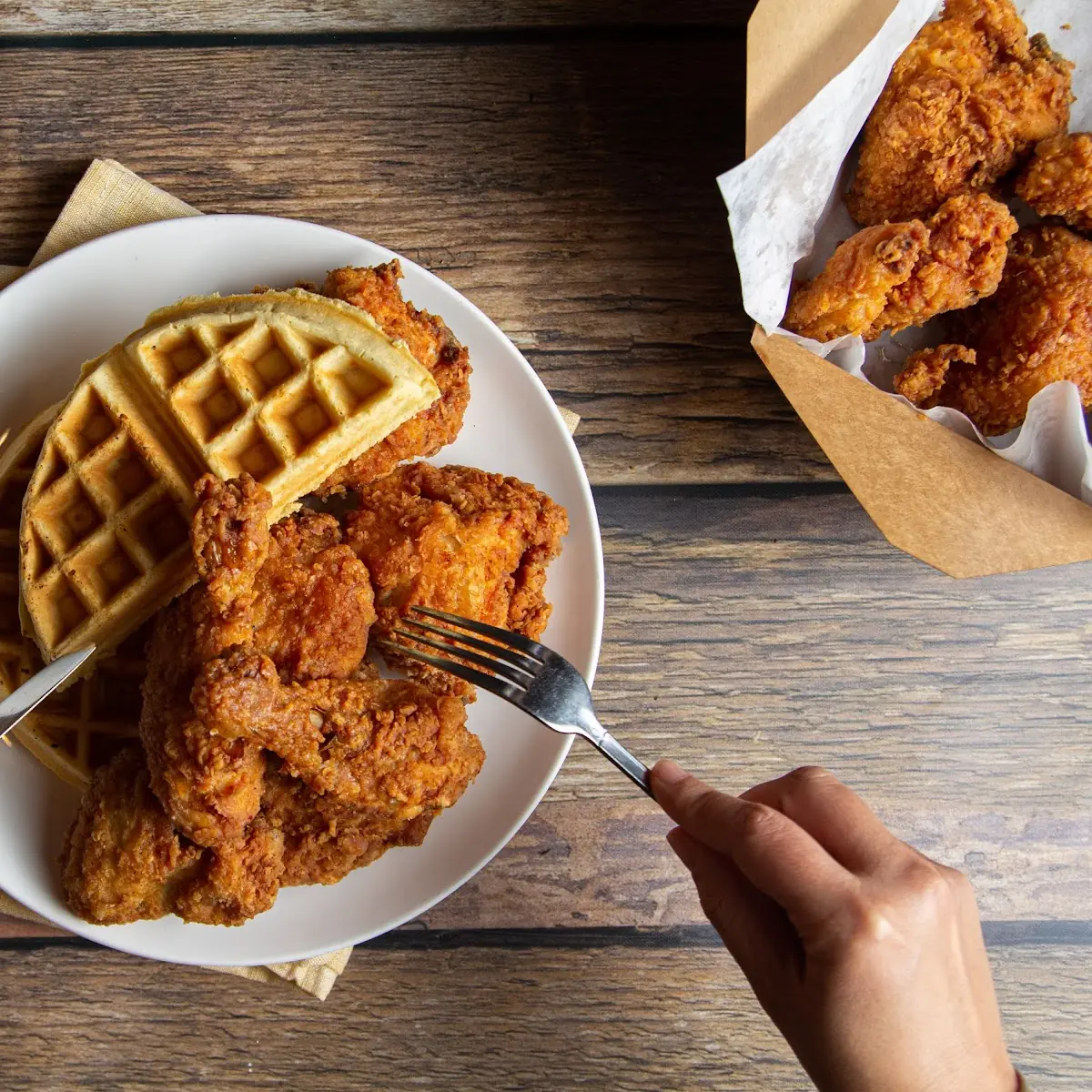 Chicken and Waffles