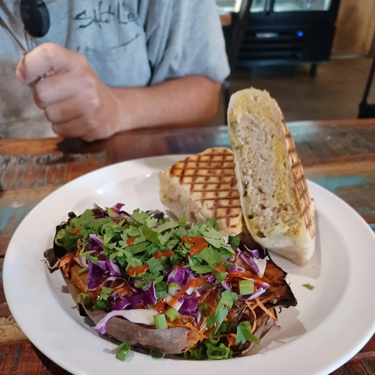 Thai Loaded Sweet Potato