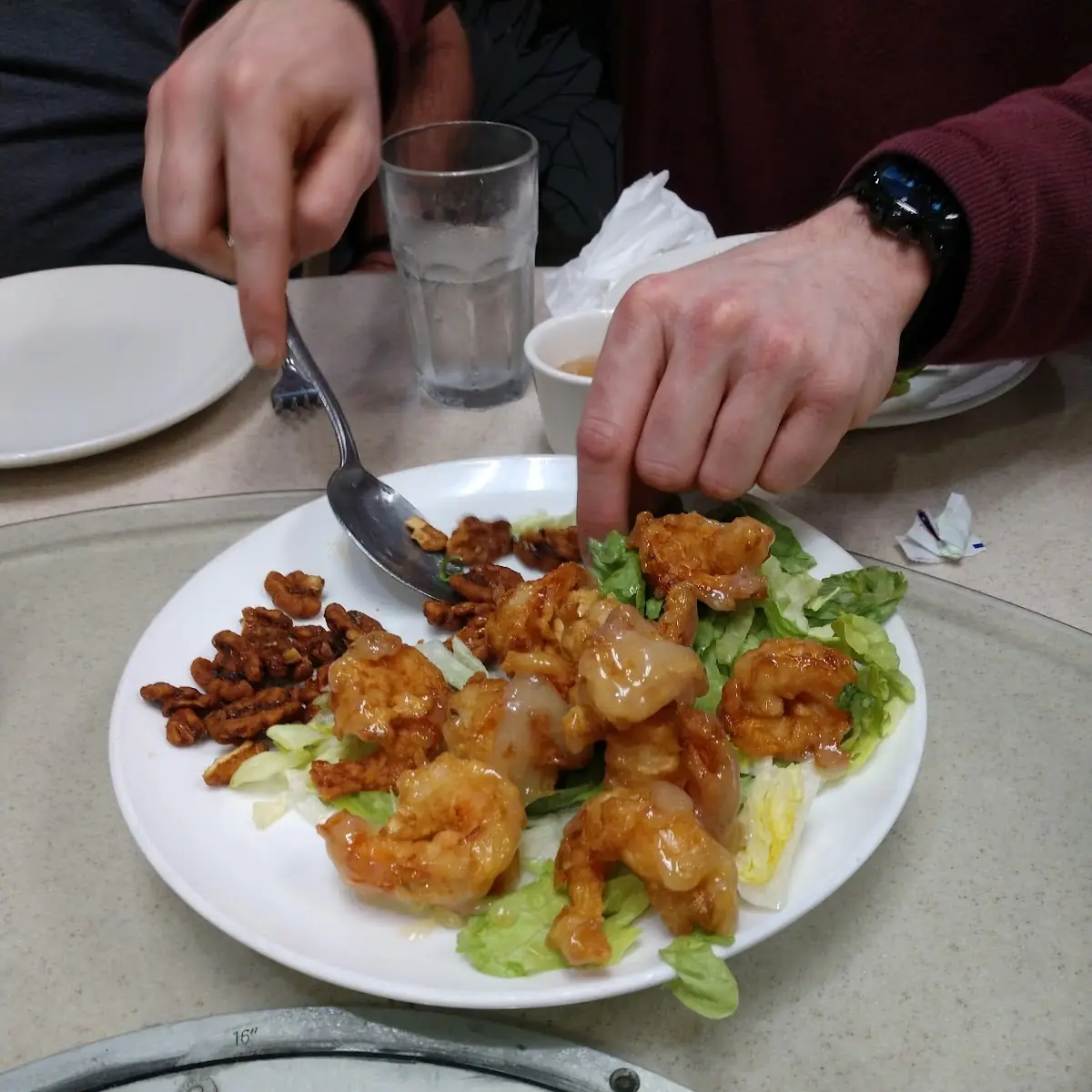 Walnut Shrimp Prawns
