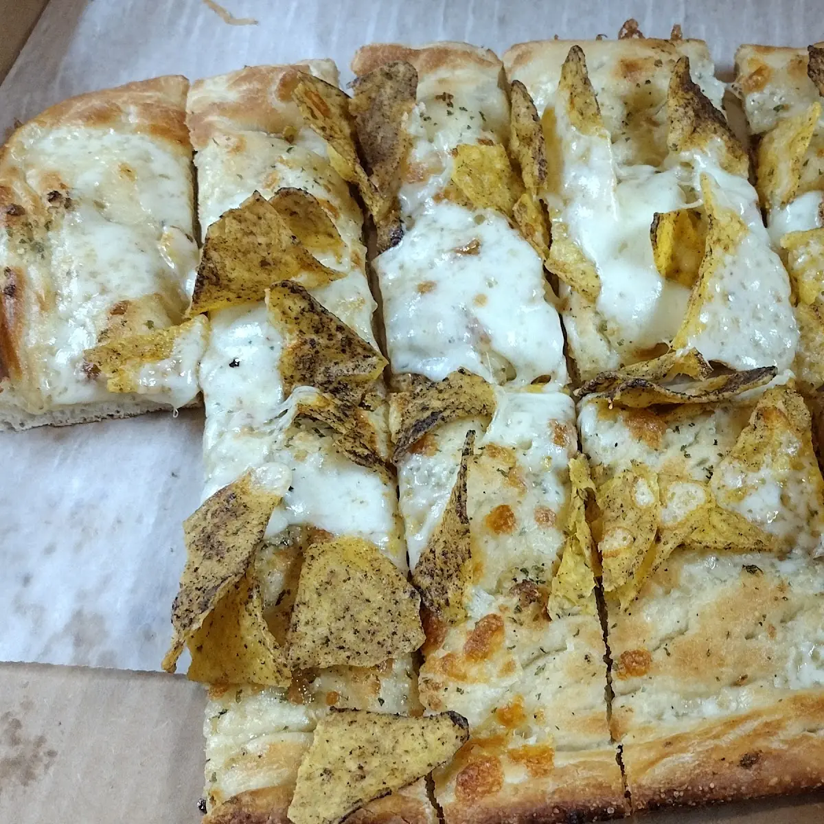Cool Ranch Doritos Cheese Garlic Bread