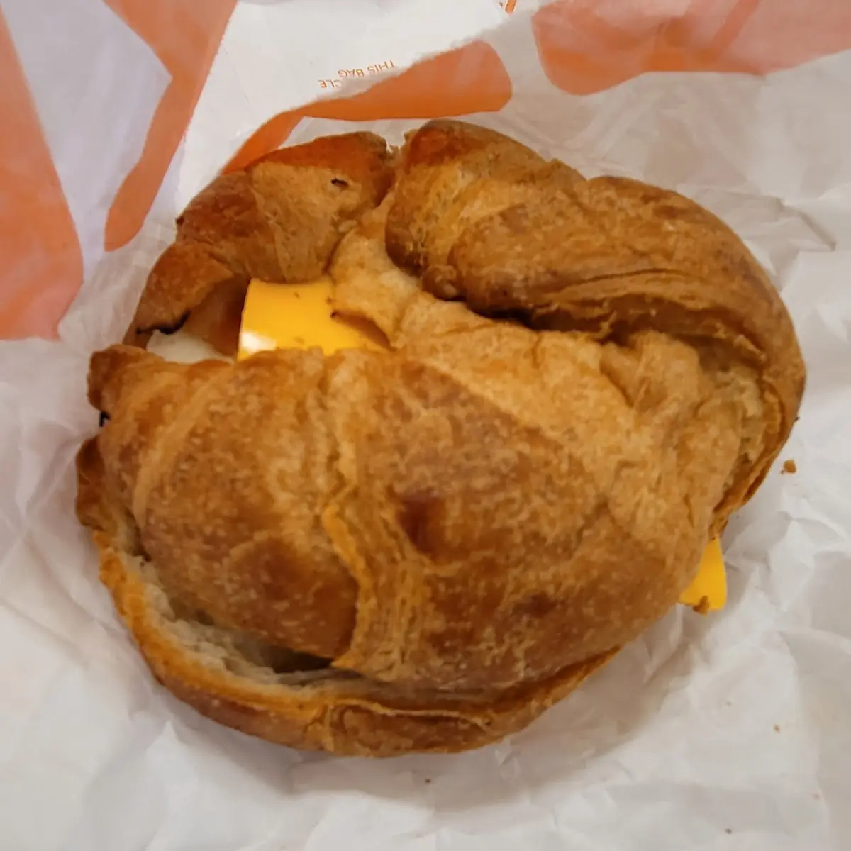Bacon Egg and Cheese Croissant