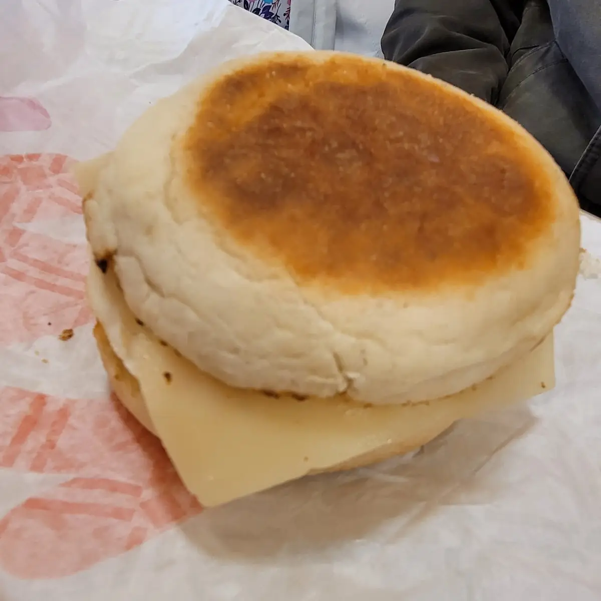 Sausage Egg and Cheese English Muffin