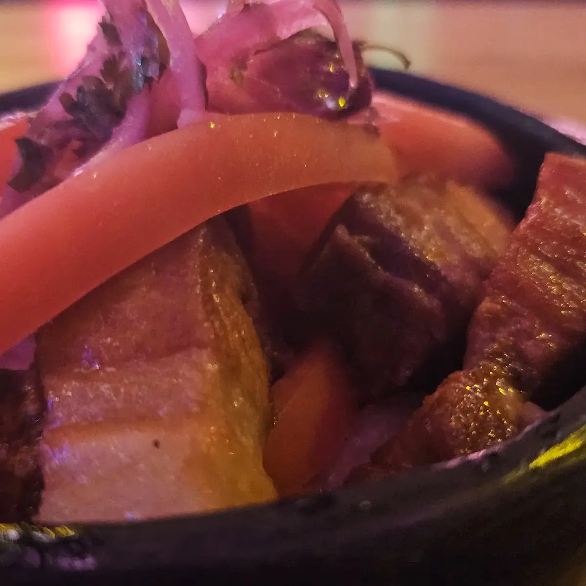 Pork Belly Ceviche