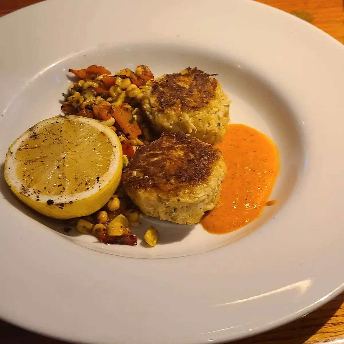 Crab Cakes Happy Hour
