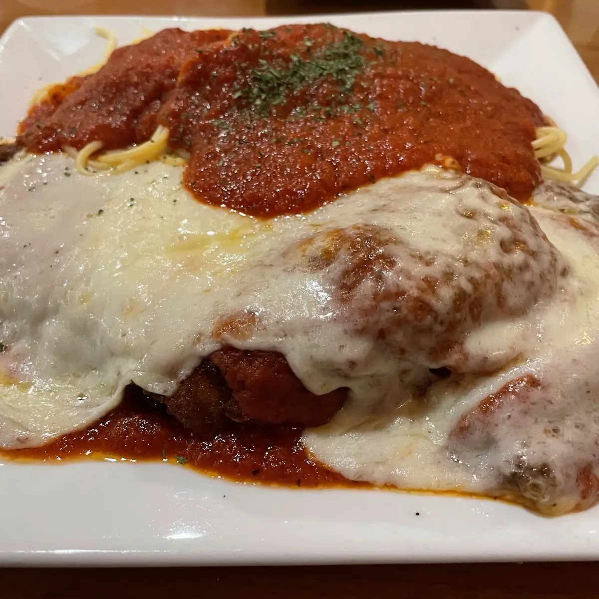 Chicken Parmigiana