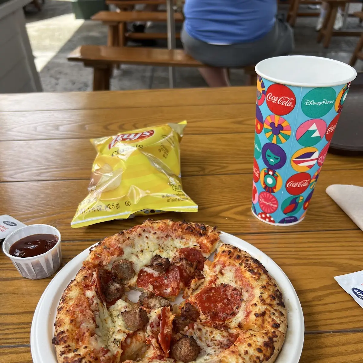 Pepperoni and Sausage Pizza