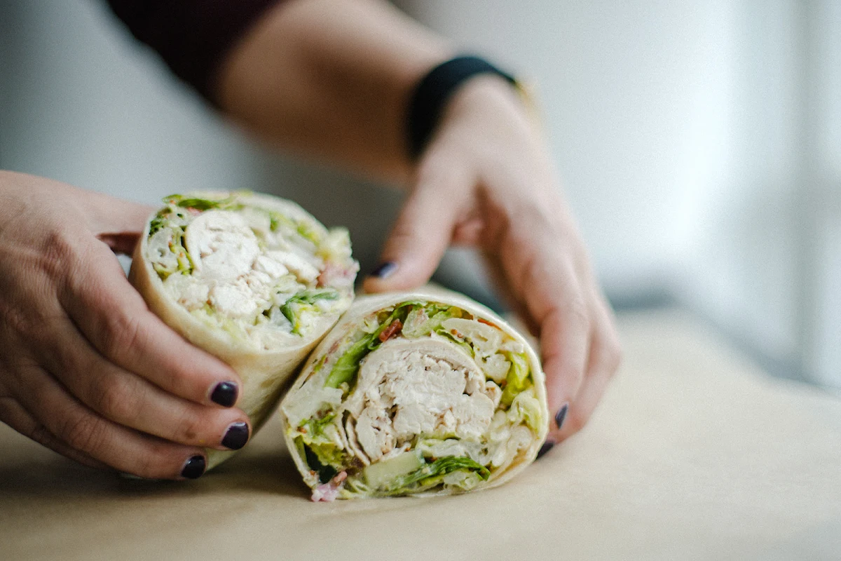 Misfits Chicken Caesar Wrap, Misfits Bodega