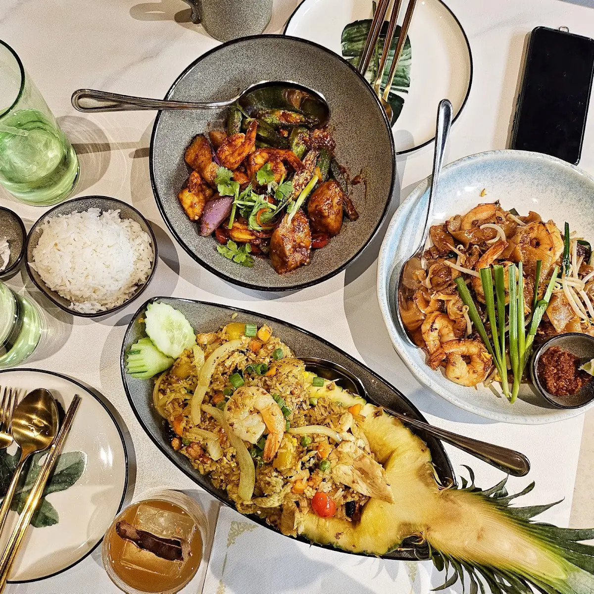Pad Thai Chicken Fried Rice