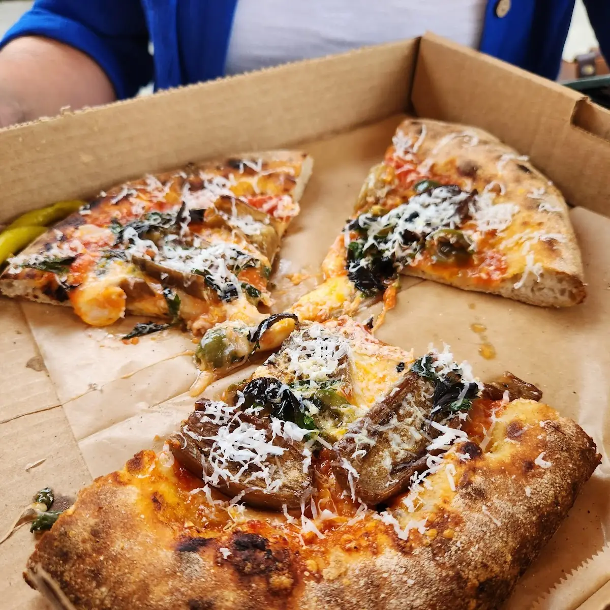 Neapolitan Pepperoni Pizza in Box