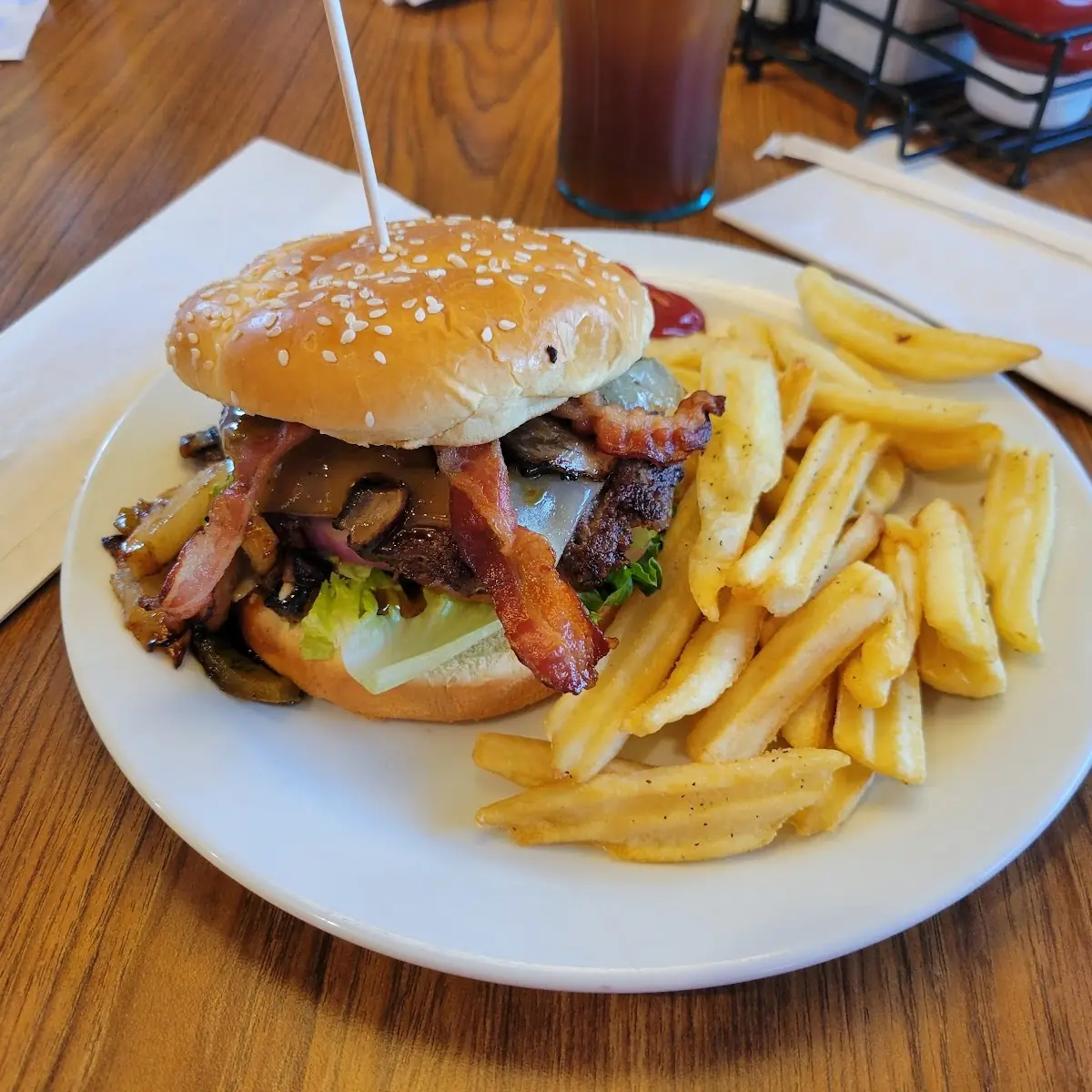 Bourbon Bacon Cheeseburger