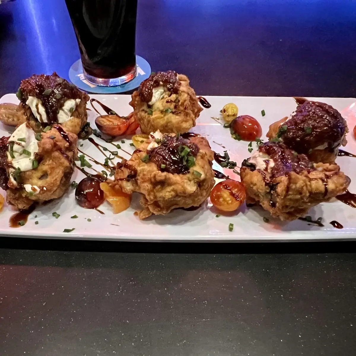 Crispy Stuffed Mushrooms