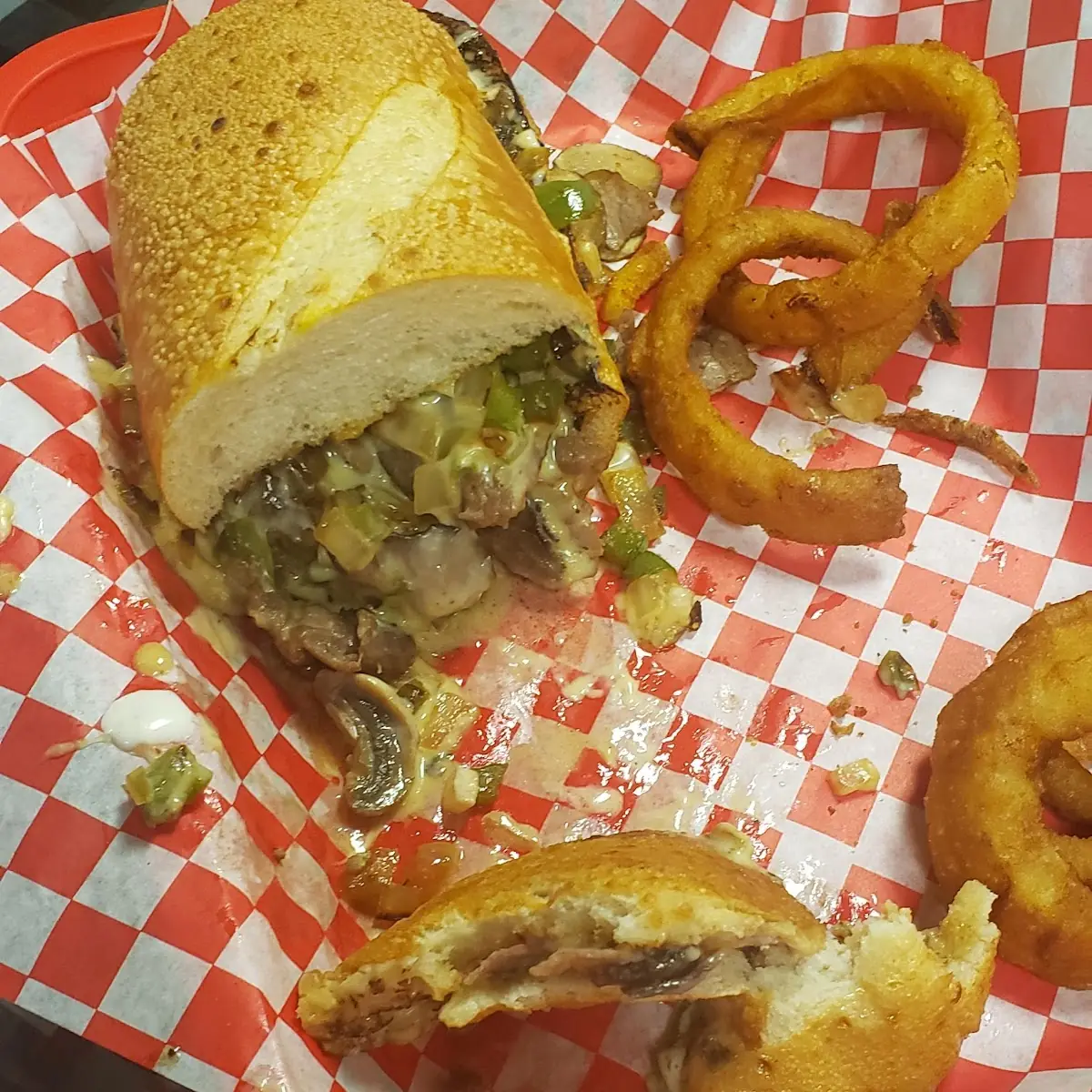 Philly Cheese Steak Sandwich