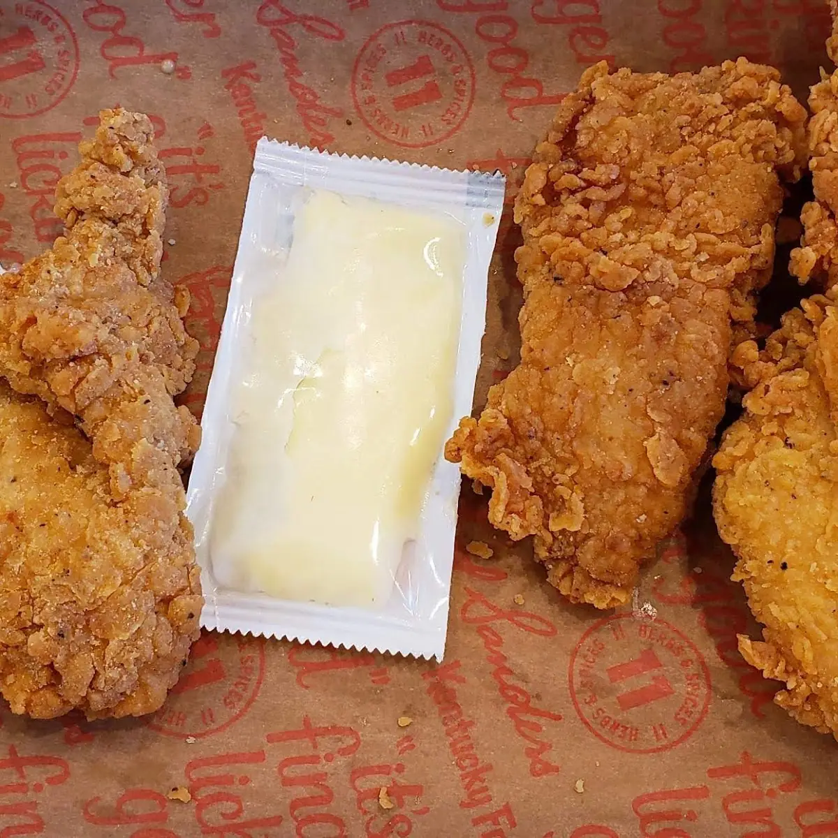 4 Piece Chicken Strip Dinner