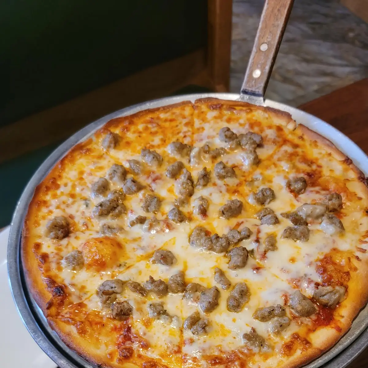 Sausage Pizza