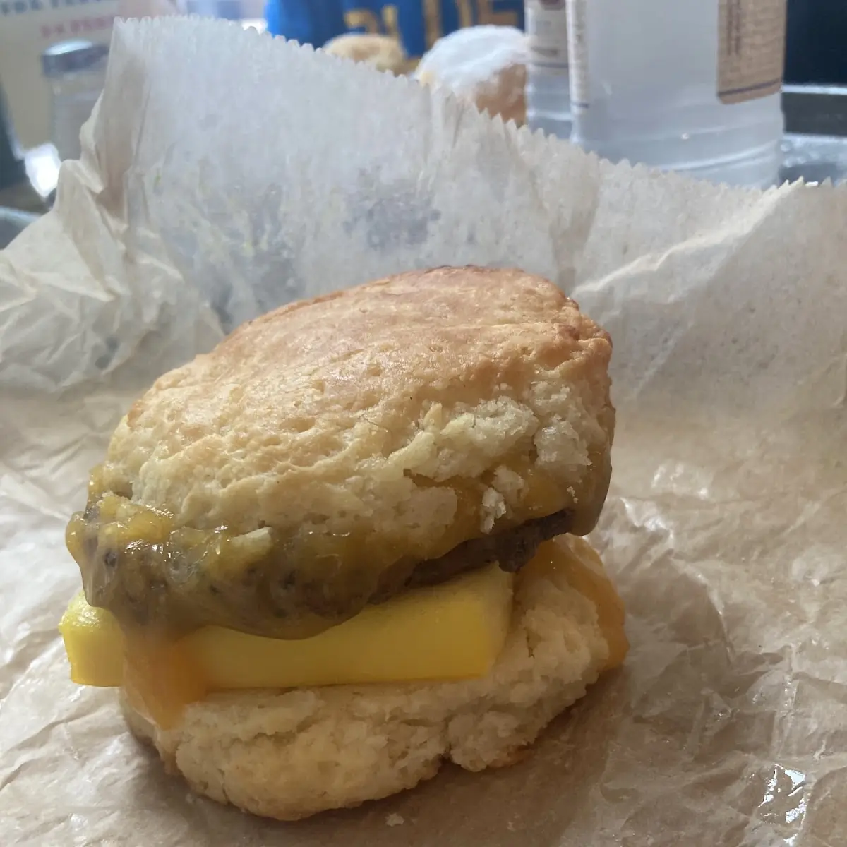 BBQ Pork Biscuit