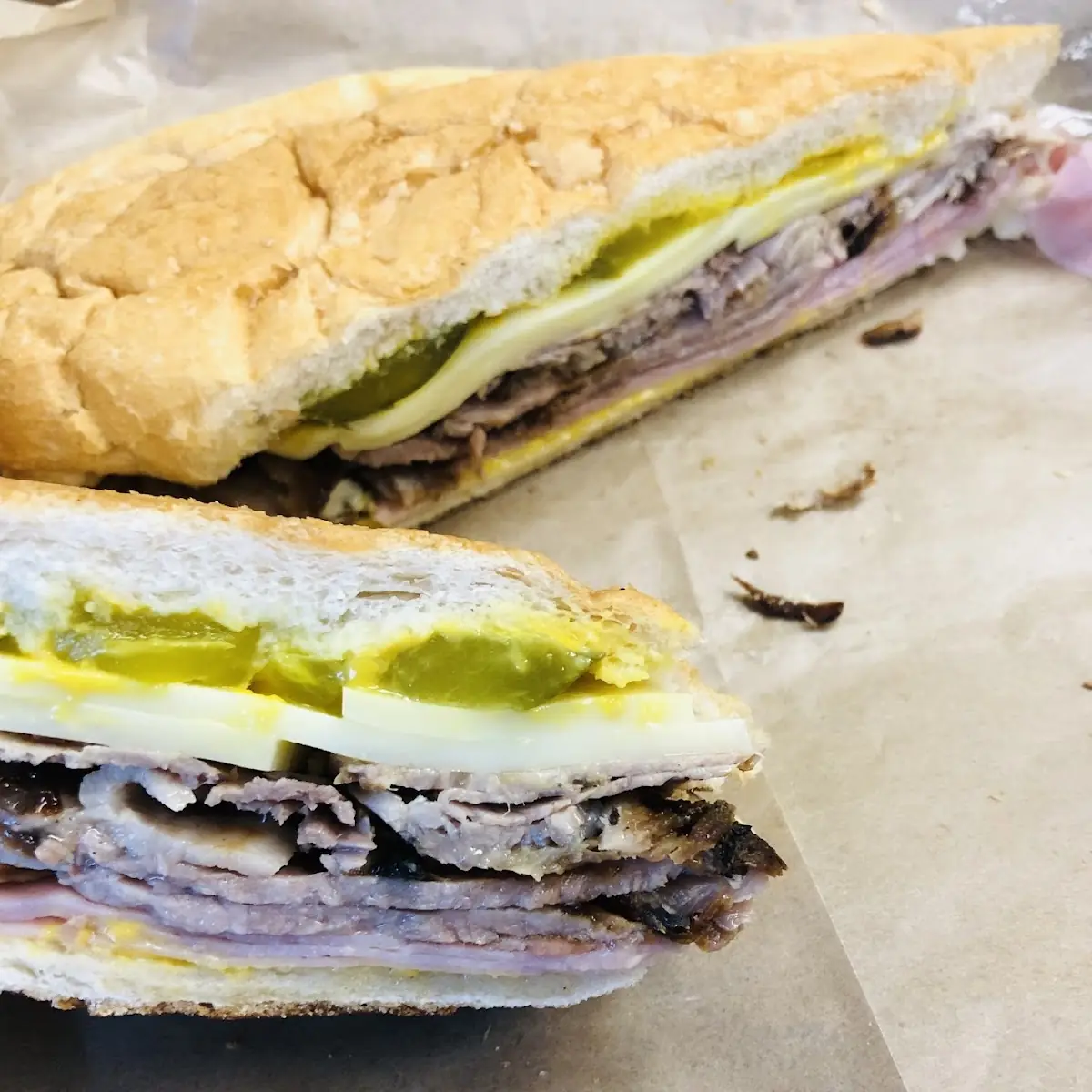 Pressed Cubano Sandwich No Modifications