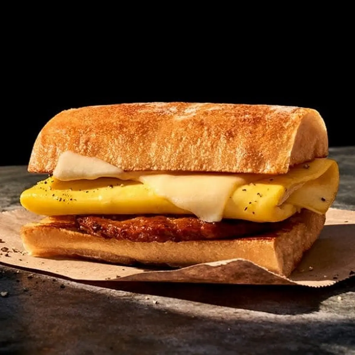 Asiago Bacon Egg & Cheese