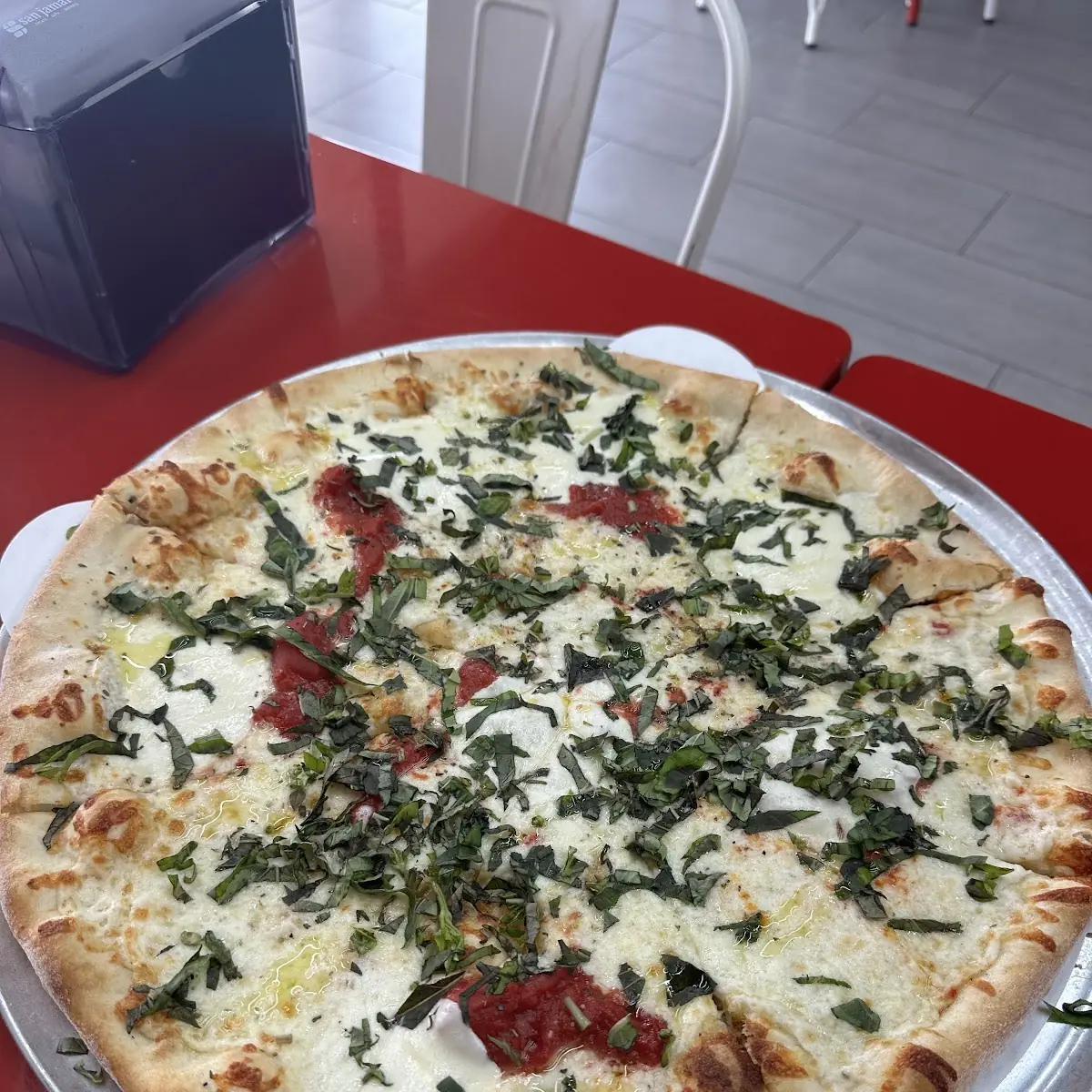 Spinach Pizza