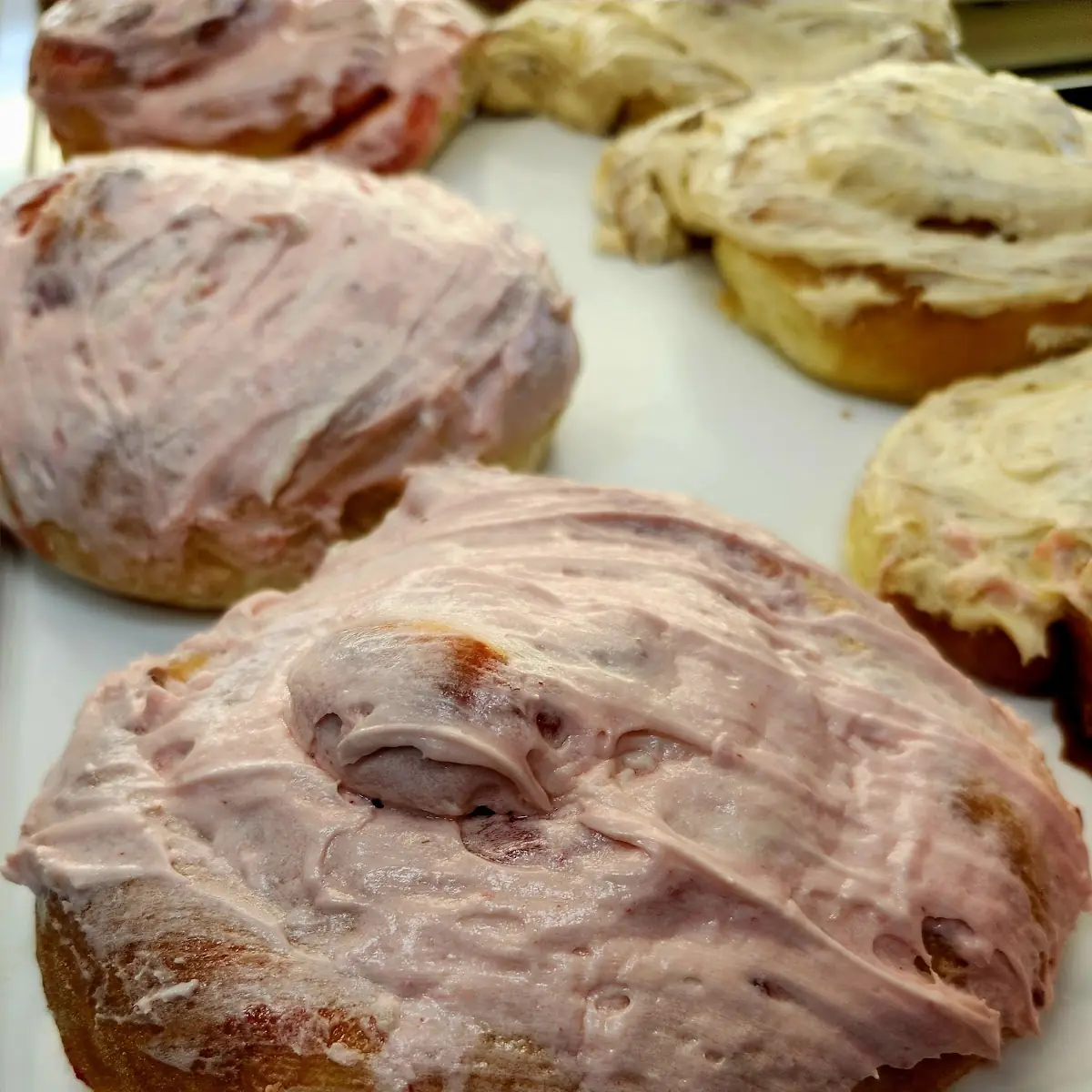 Raspberry Cinnamon Roll