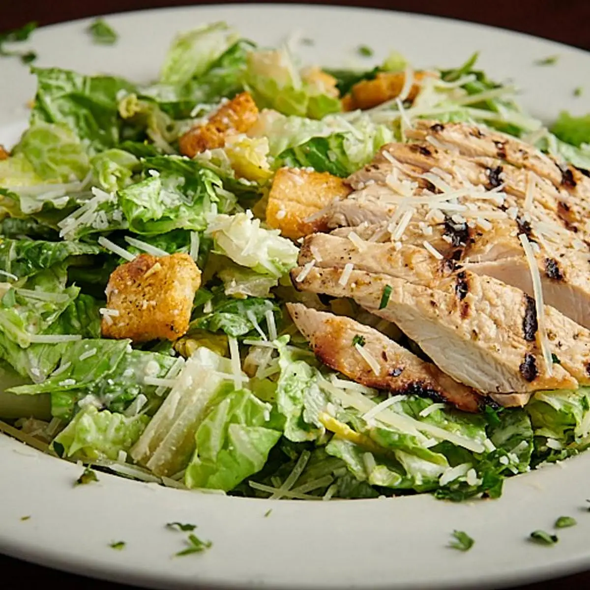 Grilled Chicken Caesar Salad