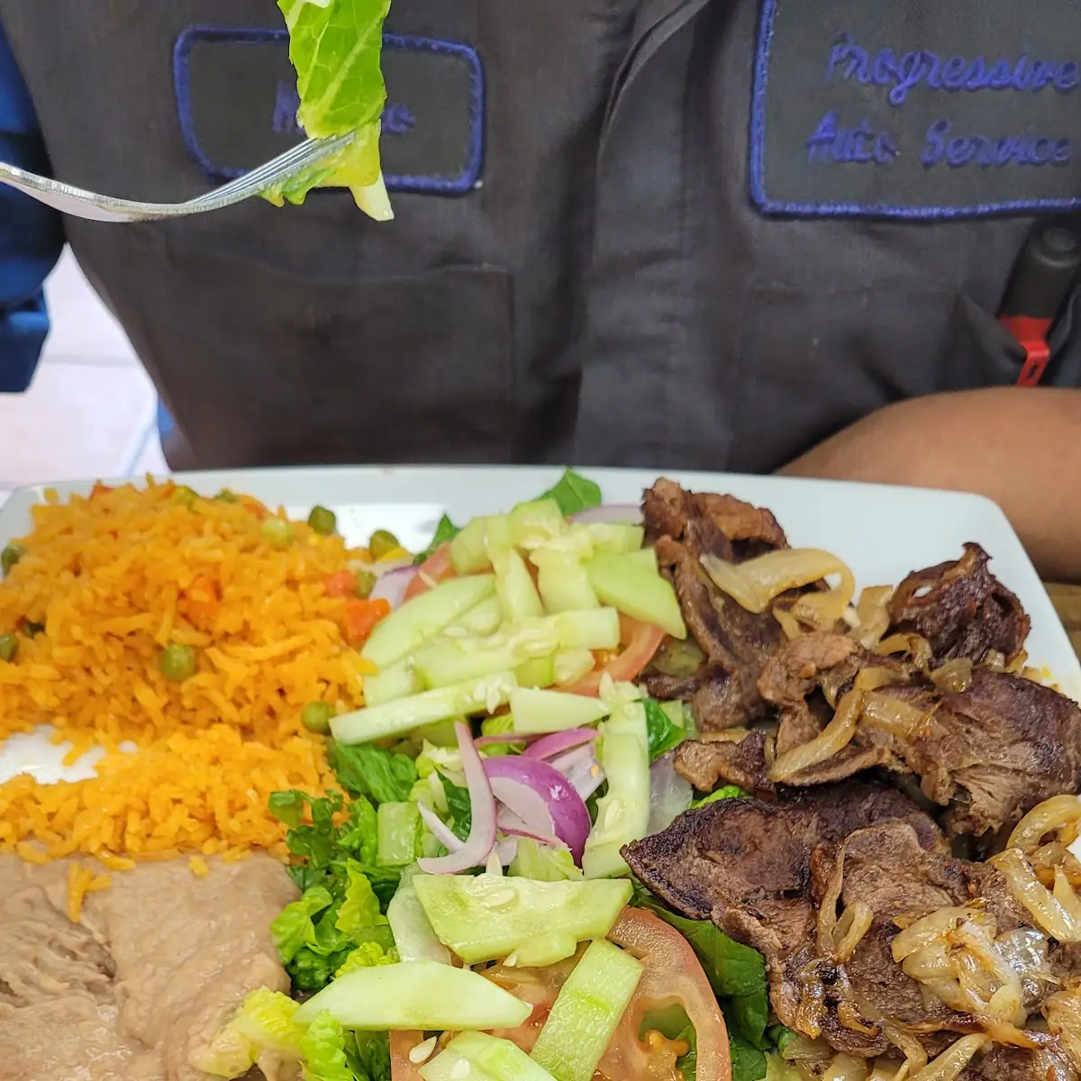 Bistec Encebollado
