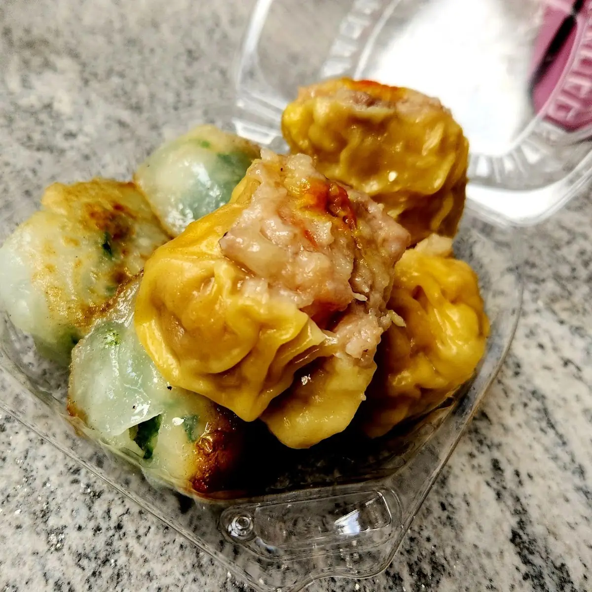 Pork Shui Mai and Chive & Shrimp Dumpling
