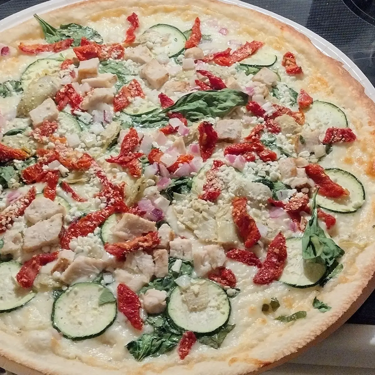 Gourmet Veggie Pizza Customized