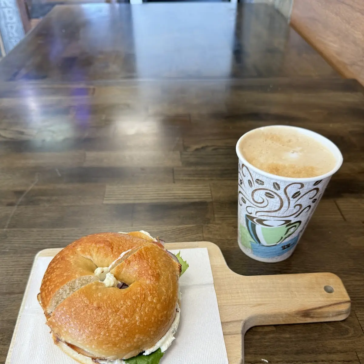 Bacon Egg & Cheese Bagel