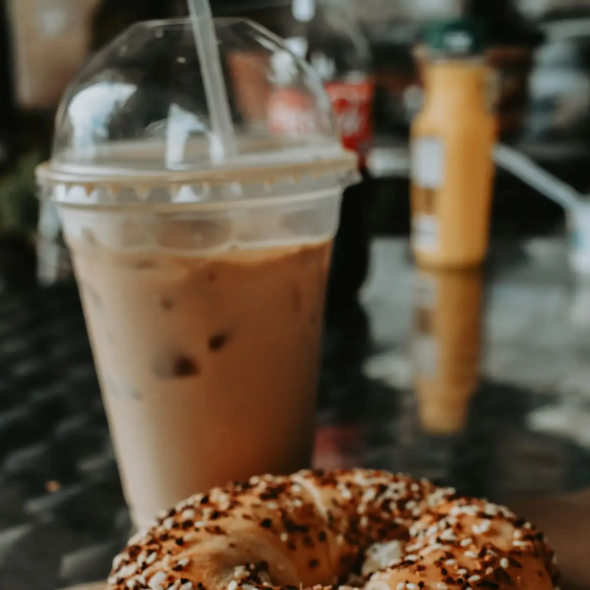Everything Bagel with Plain Cream Cheese