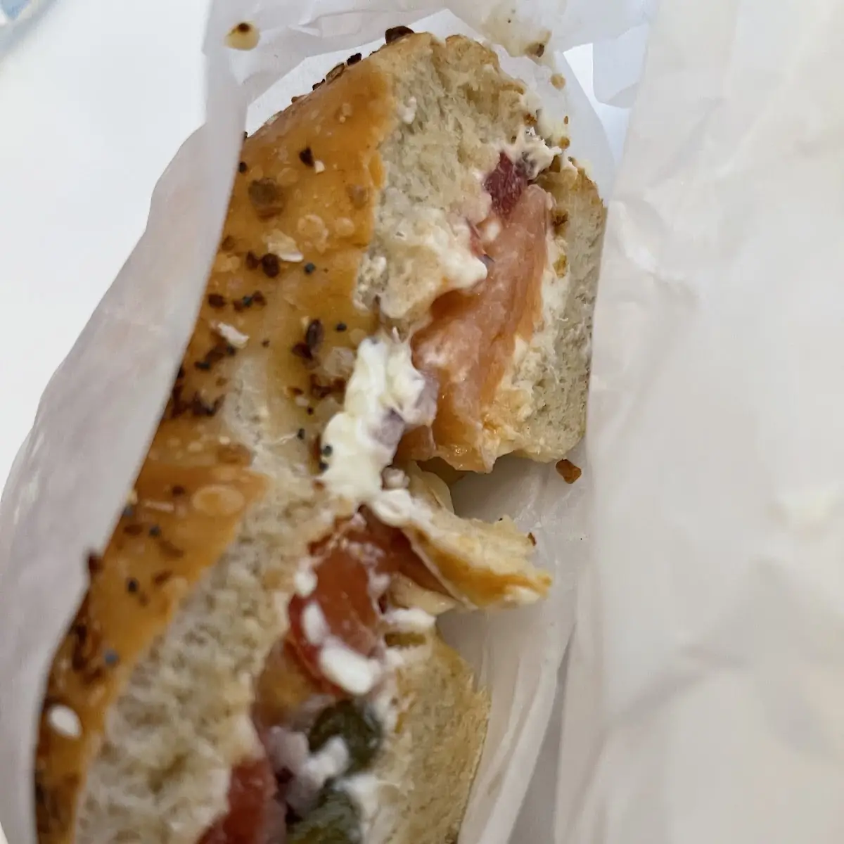 Smoked Salmon Bagel