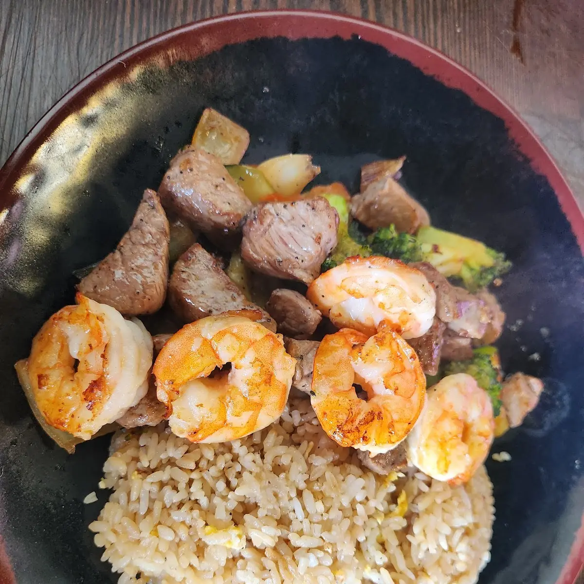 Steak and Shrimp Hibachi