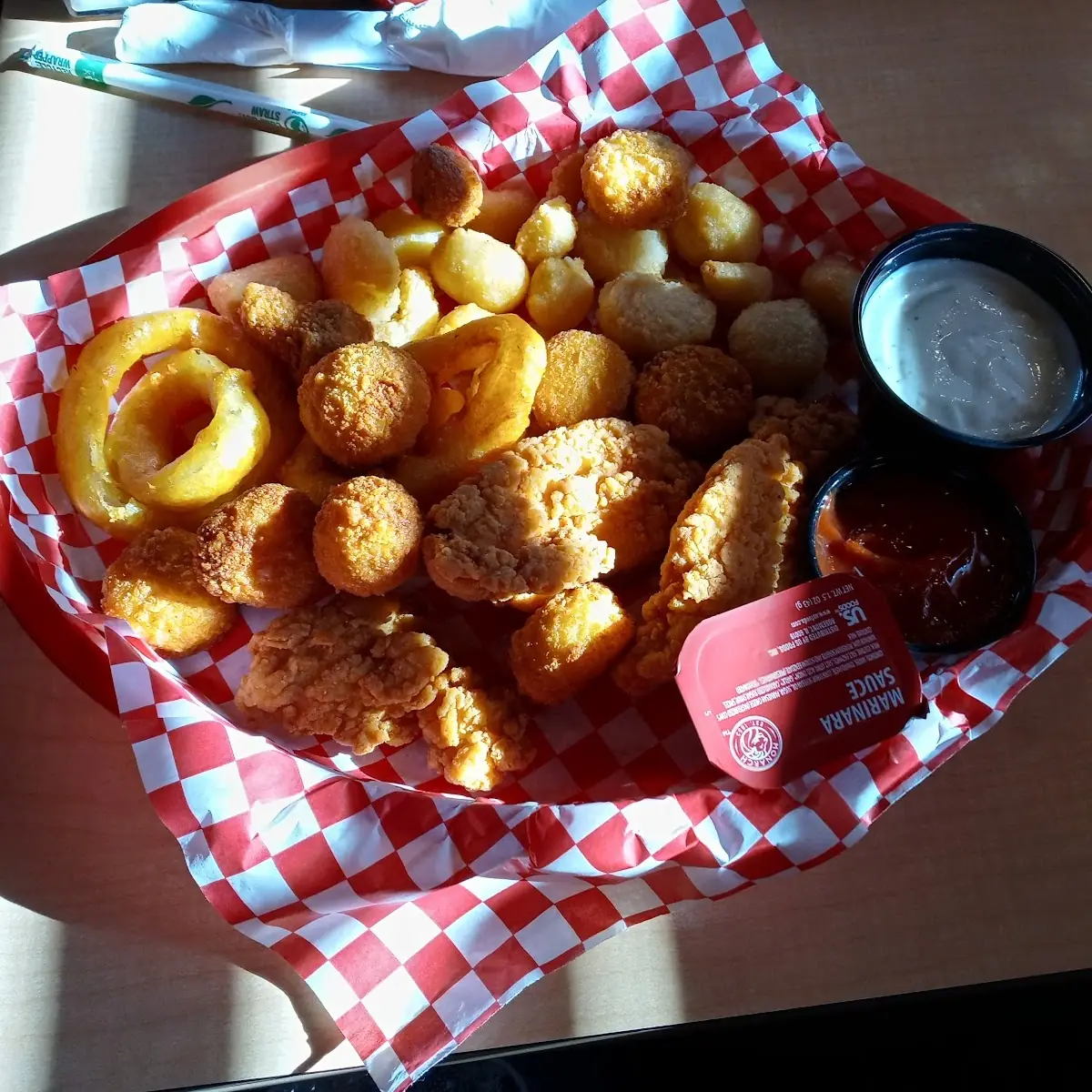 Popcorn Shrimp Basket