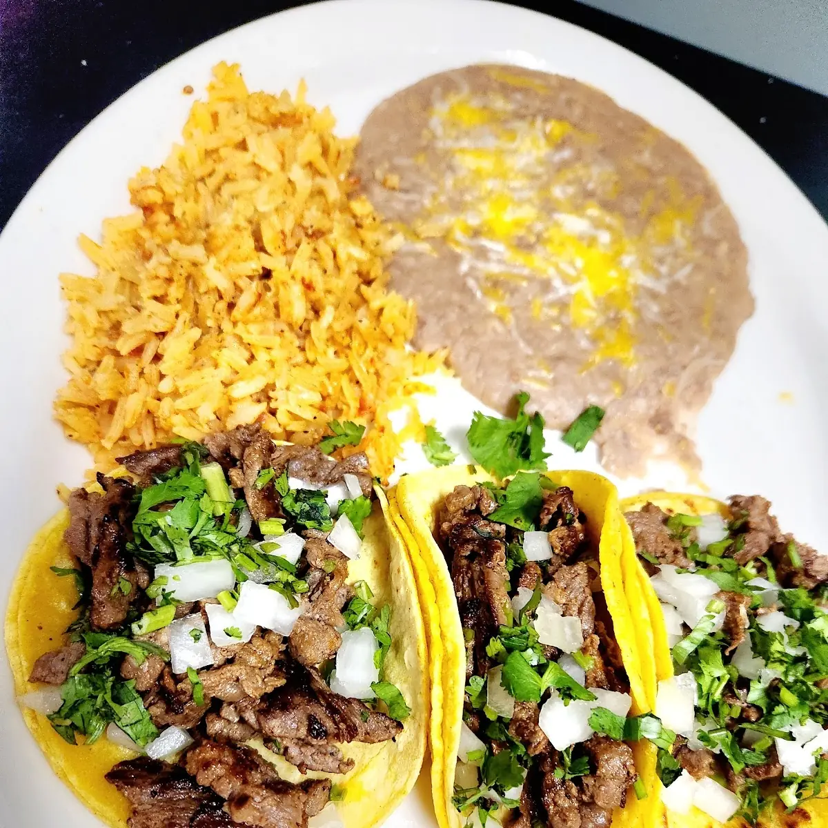 Asada Tacos Plate