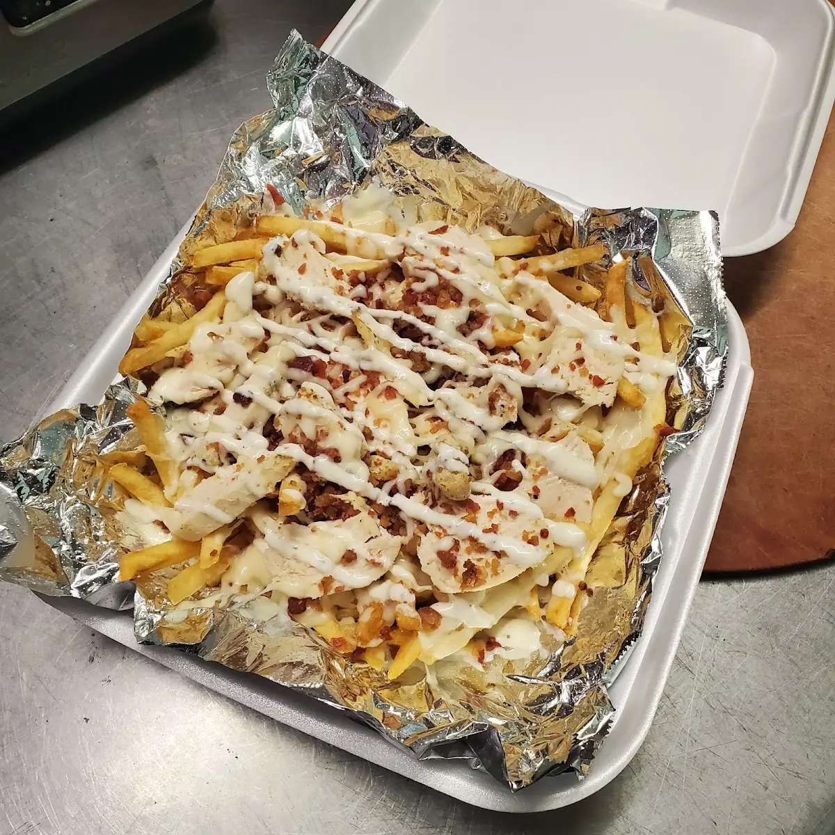 Chicken Bacon Ranch Fries