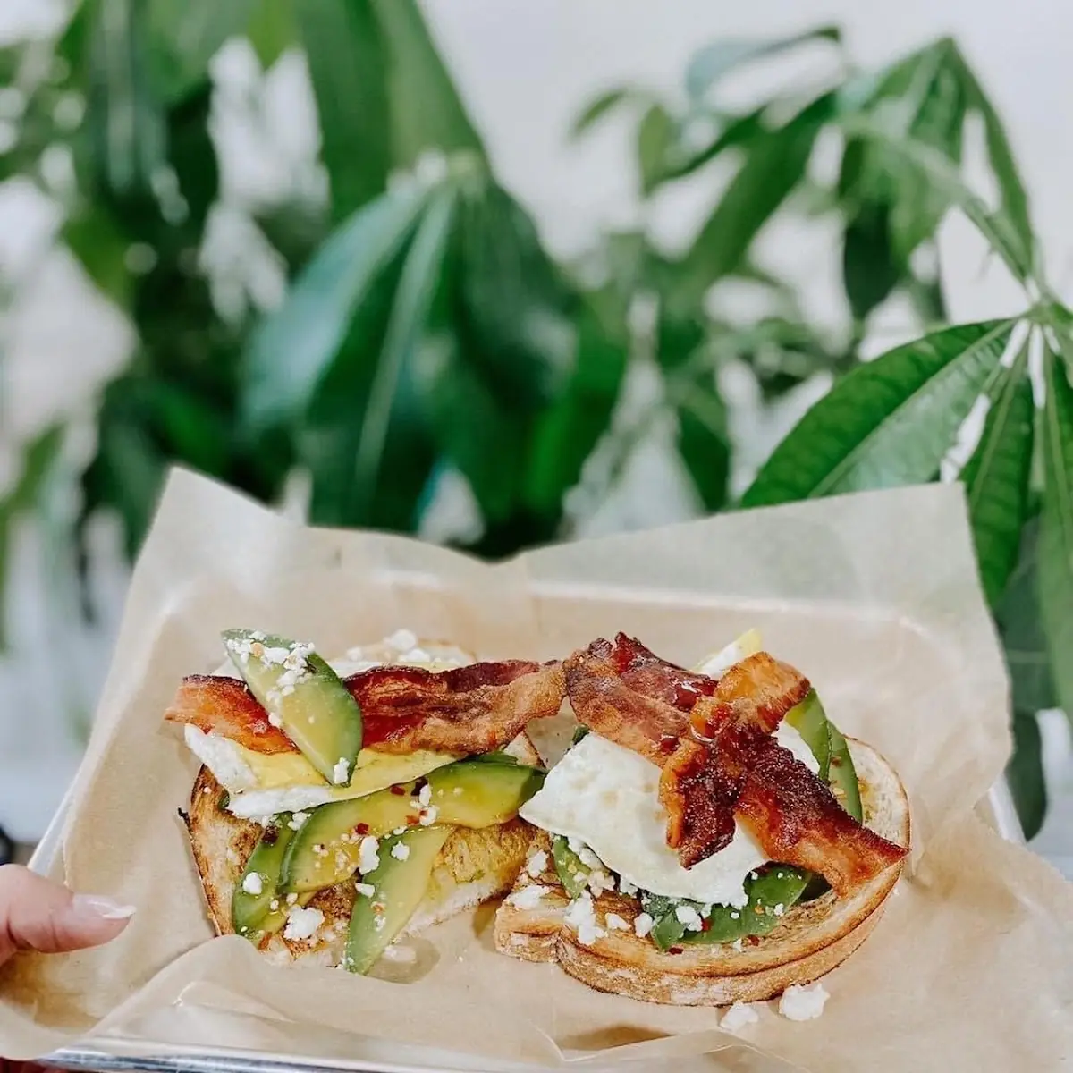 Hot Honey Feta Avo